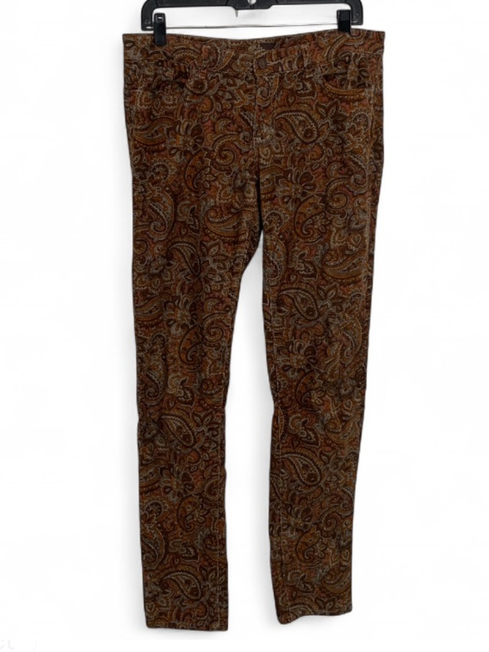Prana Trinity Cord Paisley Print Corduroy Skinny Jeans